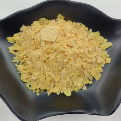 Flocons jaunes de sulfure de sodium de Cas 1313-82-2 Na2s 60% Min Content