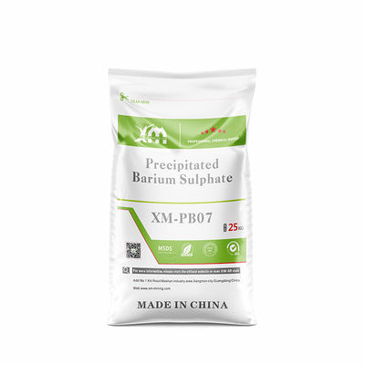 D50 0.7um a précipité la poudre de sulfate de baryum pour enduire Masterbatch