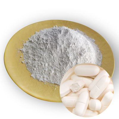 CaCO3 inodore de poudre de carbonate de calcium de catégorie comestible pour le remplisseur