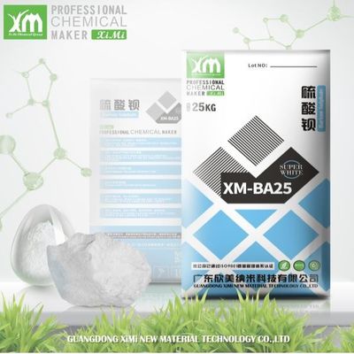 Sulfate de baryum naturel non toxique pour la peinture en poudre de revêtement plastique CAS 7727-43-7
