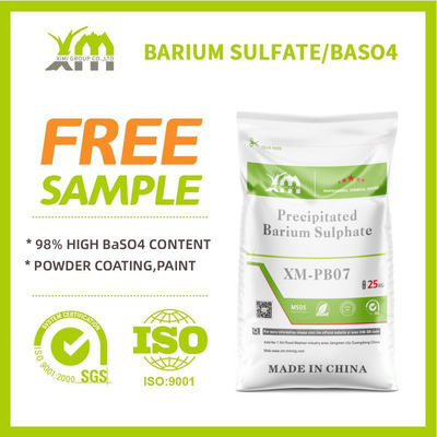 Haute humidité Sulfate de baryum précipité Blancheur 98% Sulfate de baryum