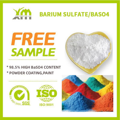 Sulfate de baryum précipité blanc 98% pour le revêtement en poudre