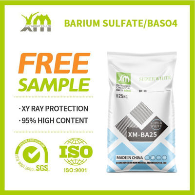 XIMI Sulfate de baryum naturel précipité BaSO4 Sulfate de baryte de baryum pour peinture plastique
