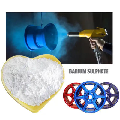 Sulfate de baryum poudre blanche de sulfate de baryum pour le revêtement du caoutchouc peint